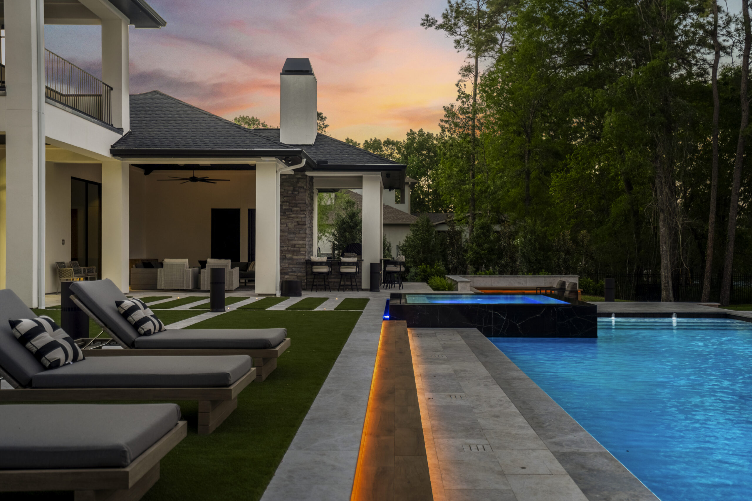 Custom pool & estate outdoor living | Bender Landing Estates — Lagniappe Pools